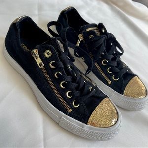 Converse chuck taylor all star double zip gold